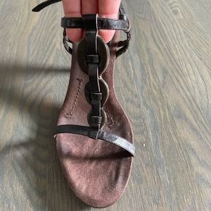 Woman’s heels. Summer cute shoes size 7.5